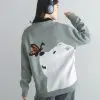 Polar Bear Sweater Grey - Image 3
