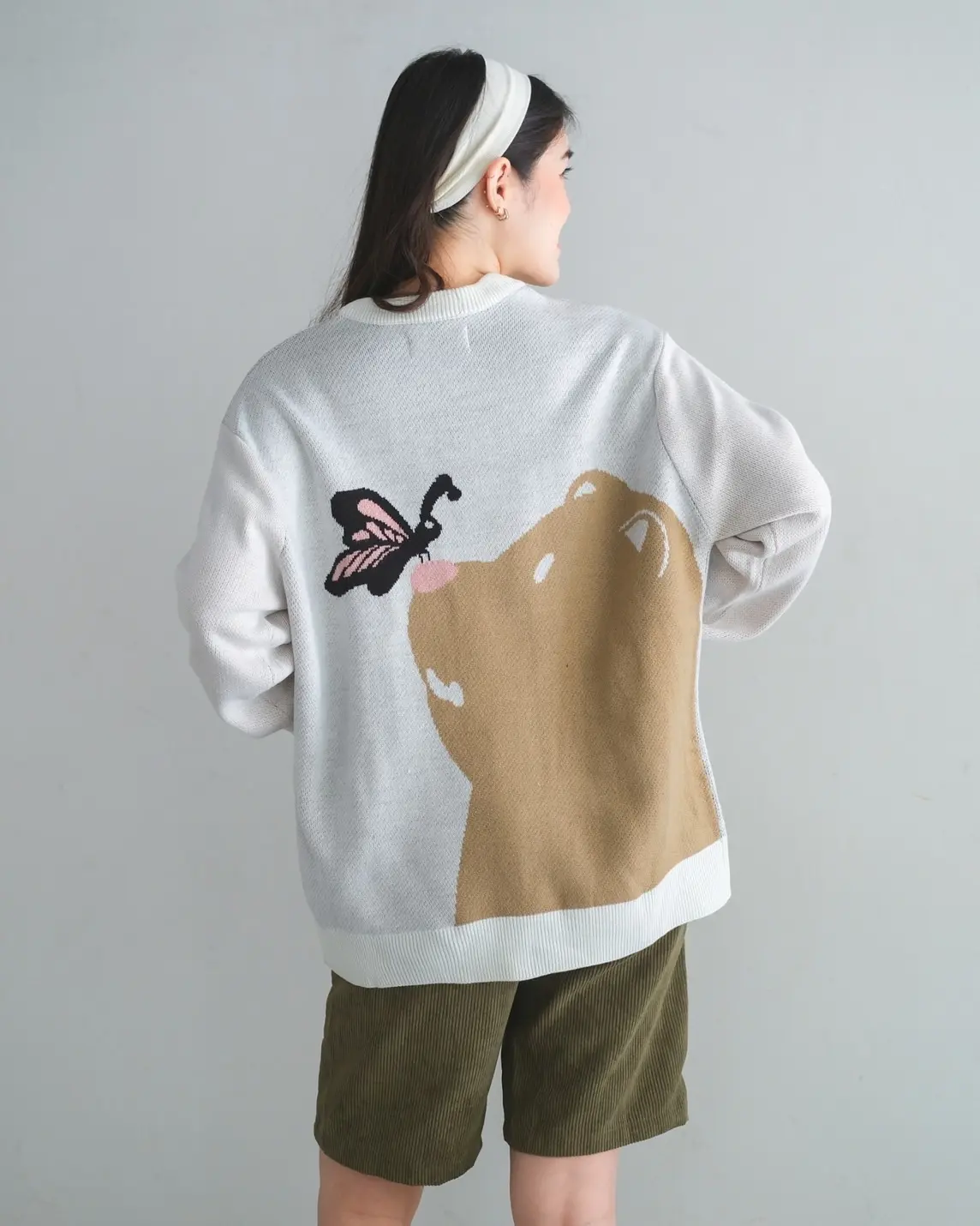 Polar Bear Sweater Broken White - Image 3