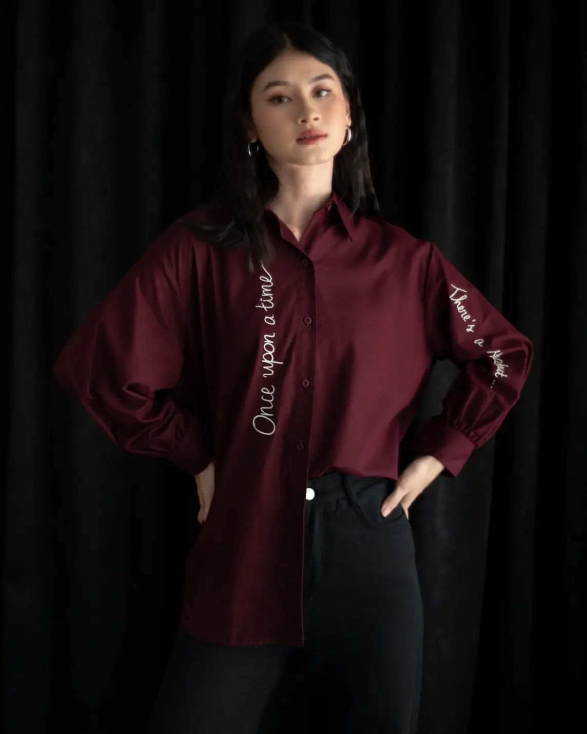 Story Shirt Red Cherry
