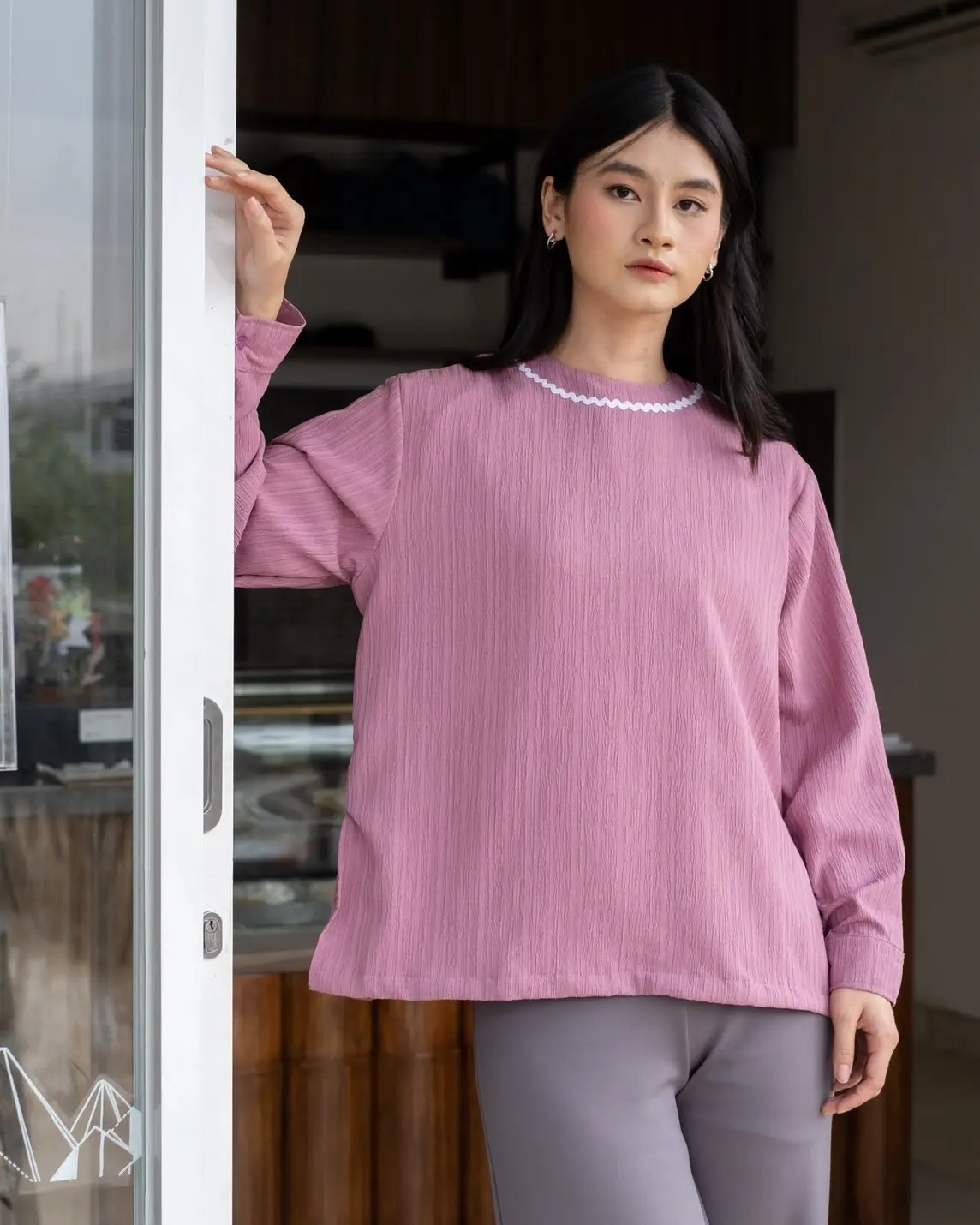 Ula Blouse Pink