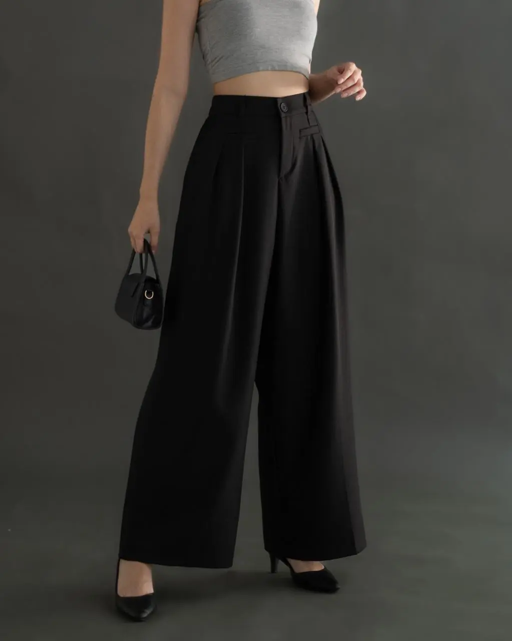 Xaviel Cullote Pants Kode 8013 Black