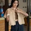 Yeza Shirt Beige - Image 2