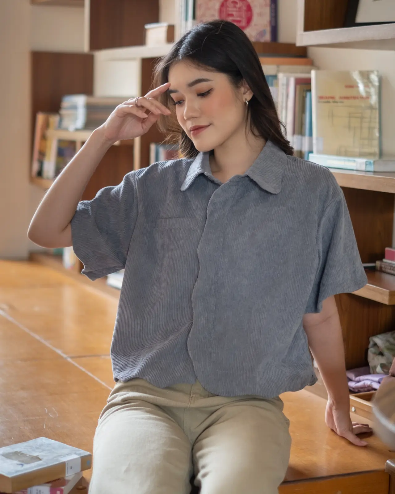 Yeza Shirt Grey