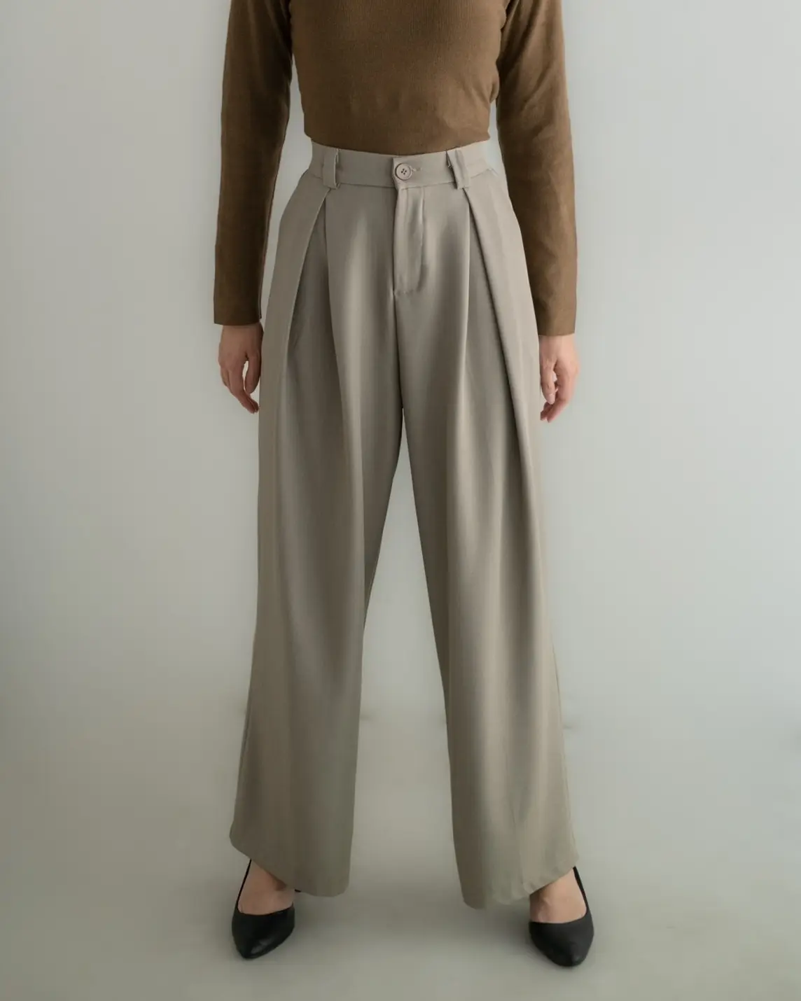 Ishana Cullote Pants Kode 6628 Grey