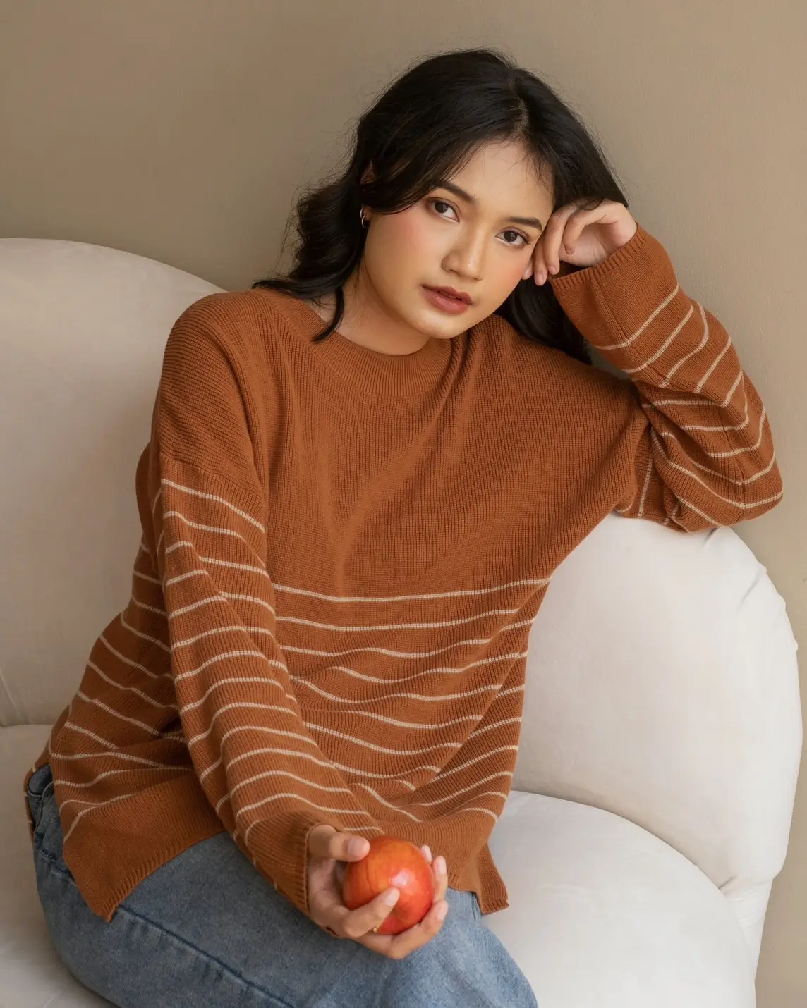 Chihiro Sweater Terracota - Image 2