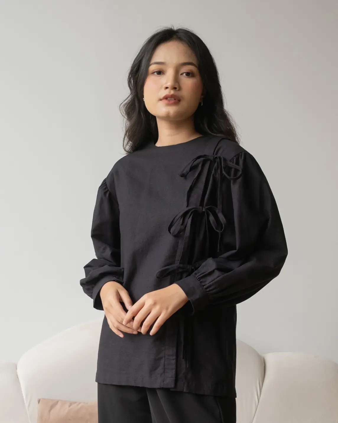 Henza Blouse Black