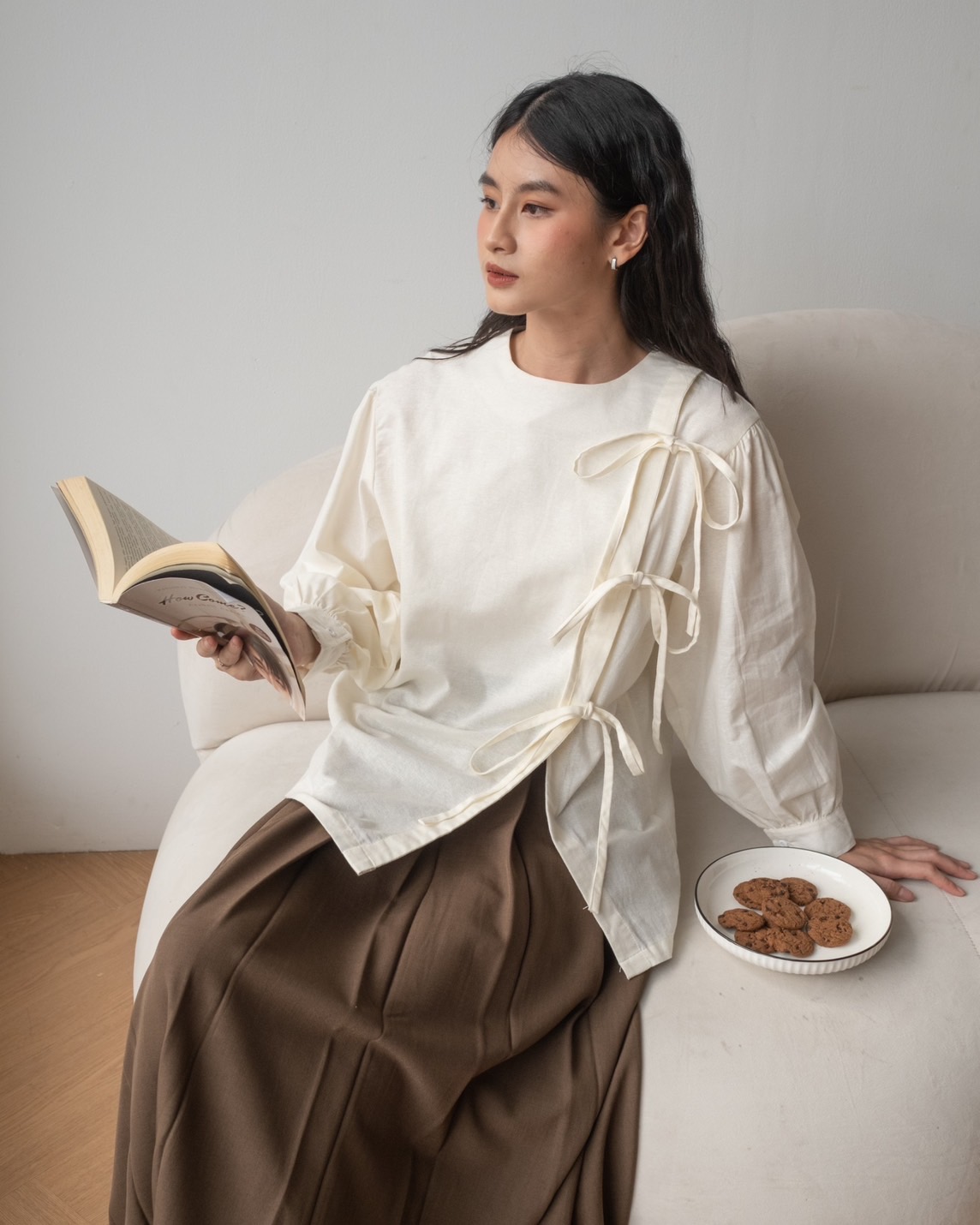 Henza Blouse Broken White - Image 2