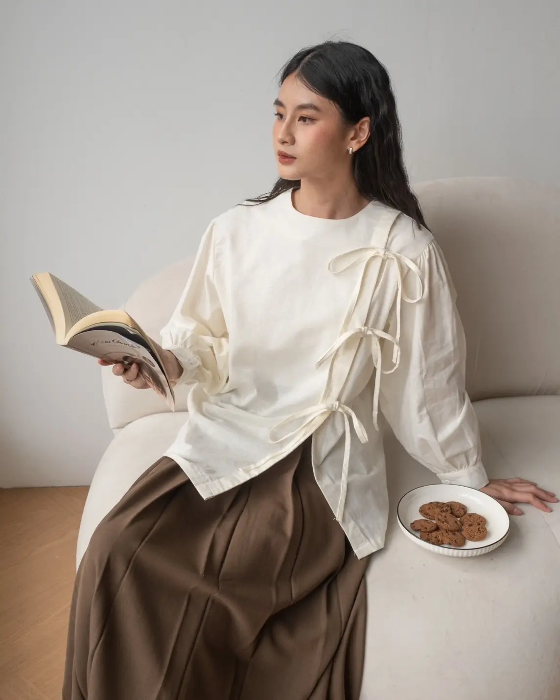 Alternative view of Henza Blouse Broken White