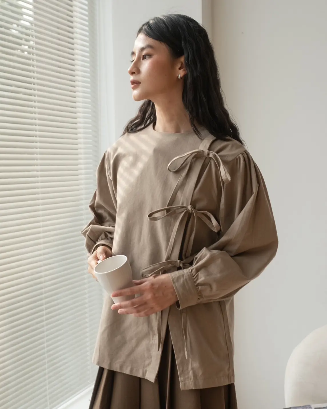 Henza Blouse Khaki