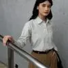 Preppy Oxford Shirt Mint - Image 2