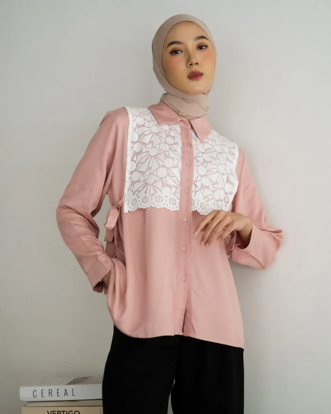 Briana Shirt Kode 20192 Dusty Pink