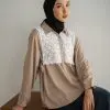 Briana Shirt Kode 20192 Khaki - Image 2