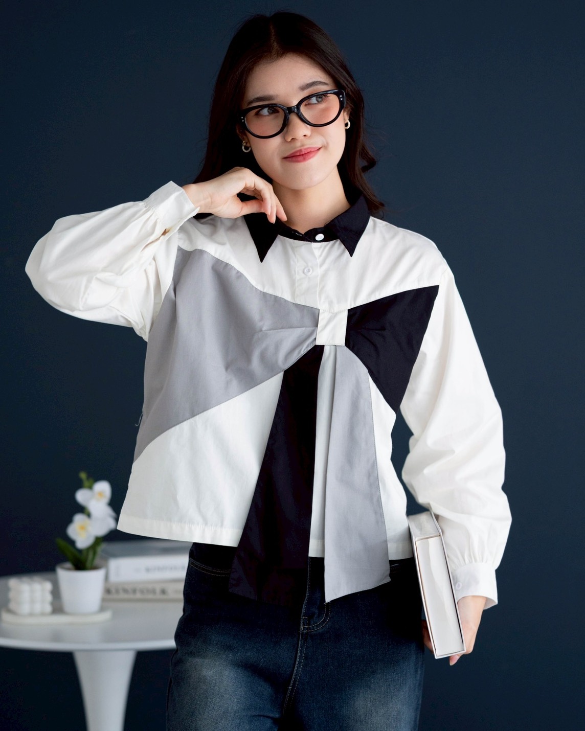 Bowie Shirt Broken White