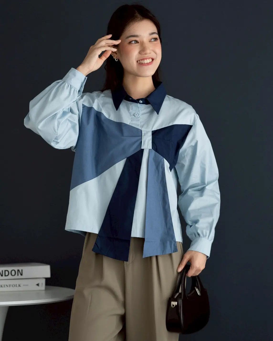 Bowie Shirt Blue