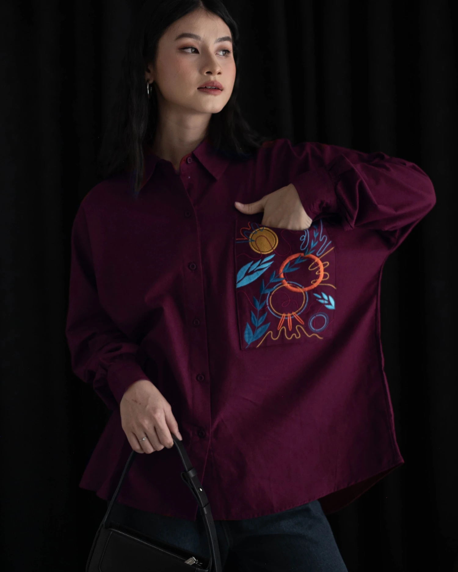 Stem Shirt Red Cherry