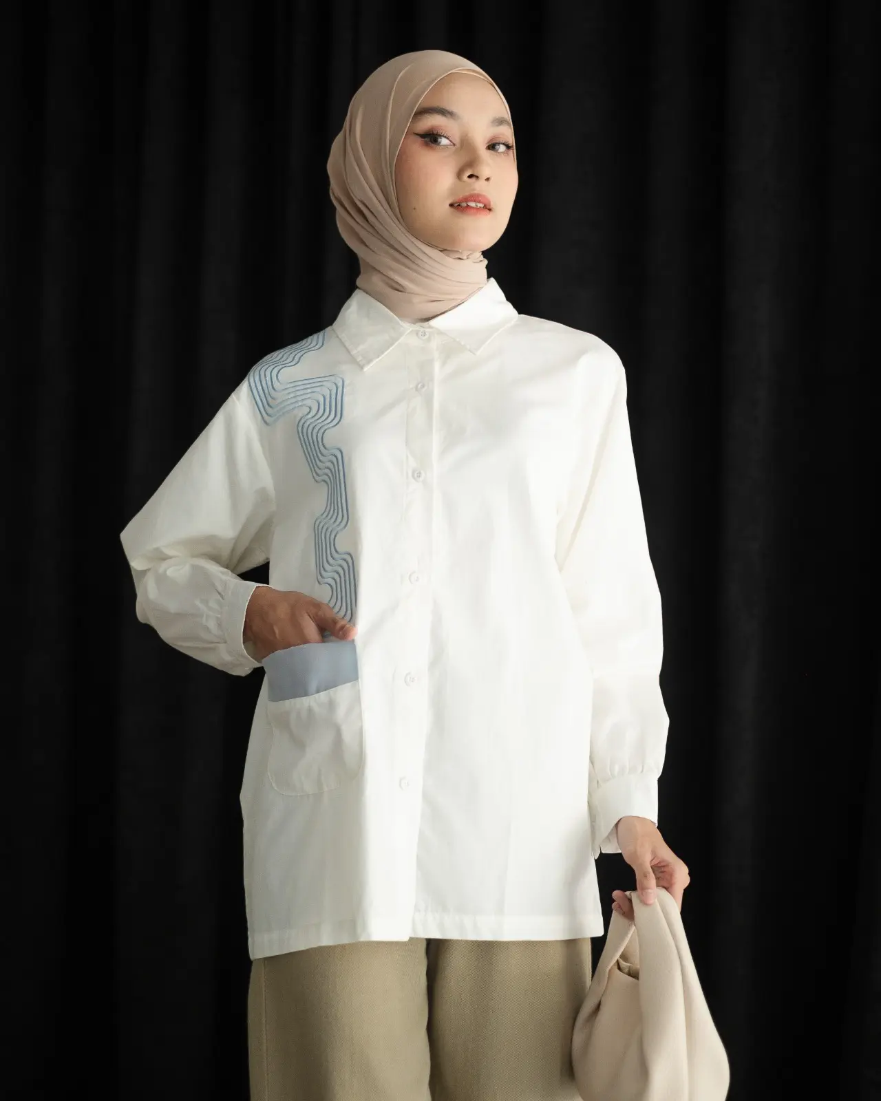 Aily Shirt Broken White