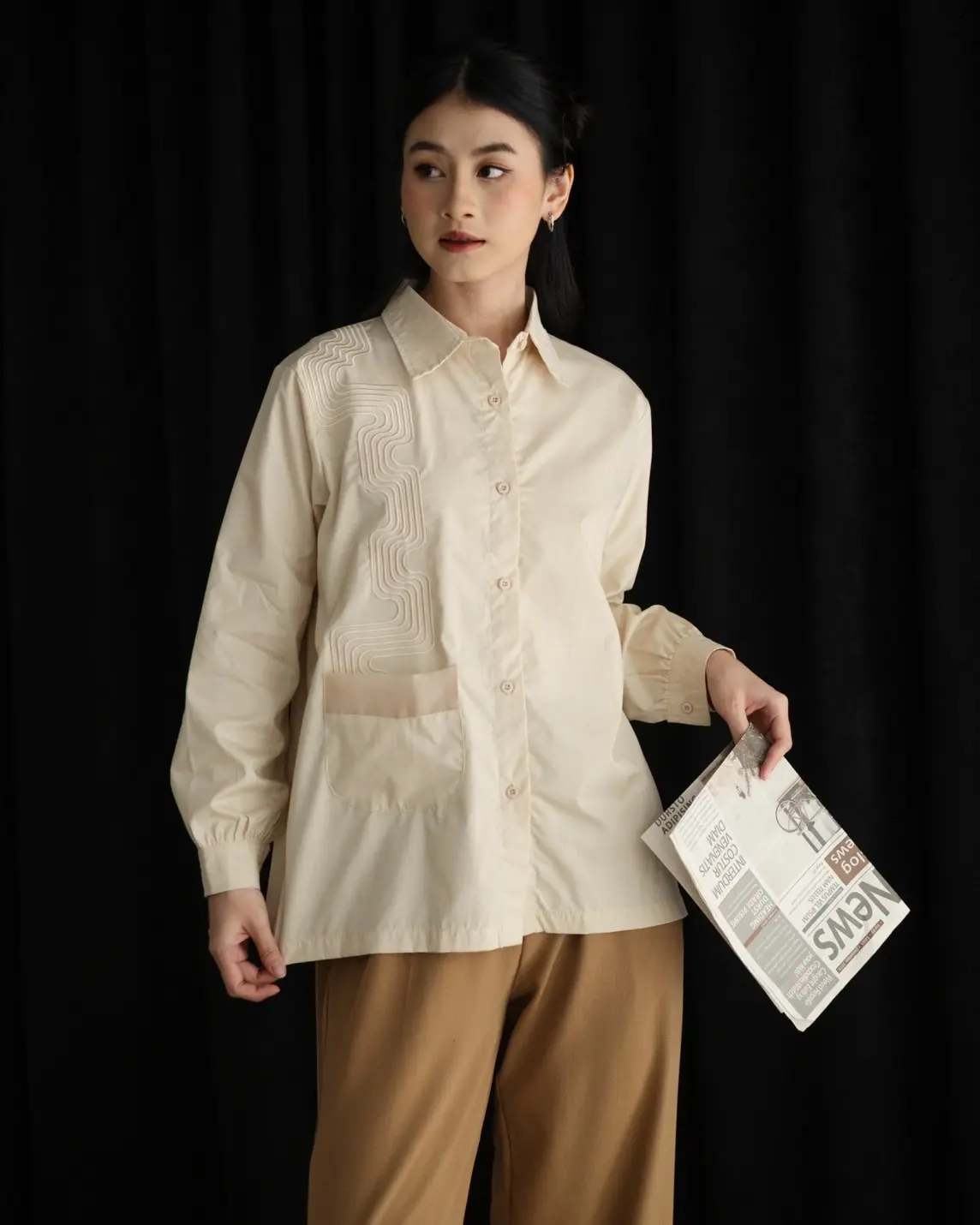 Aily Shirt Cream