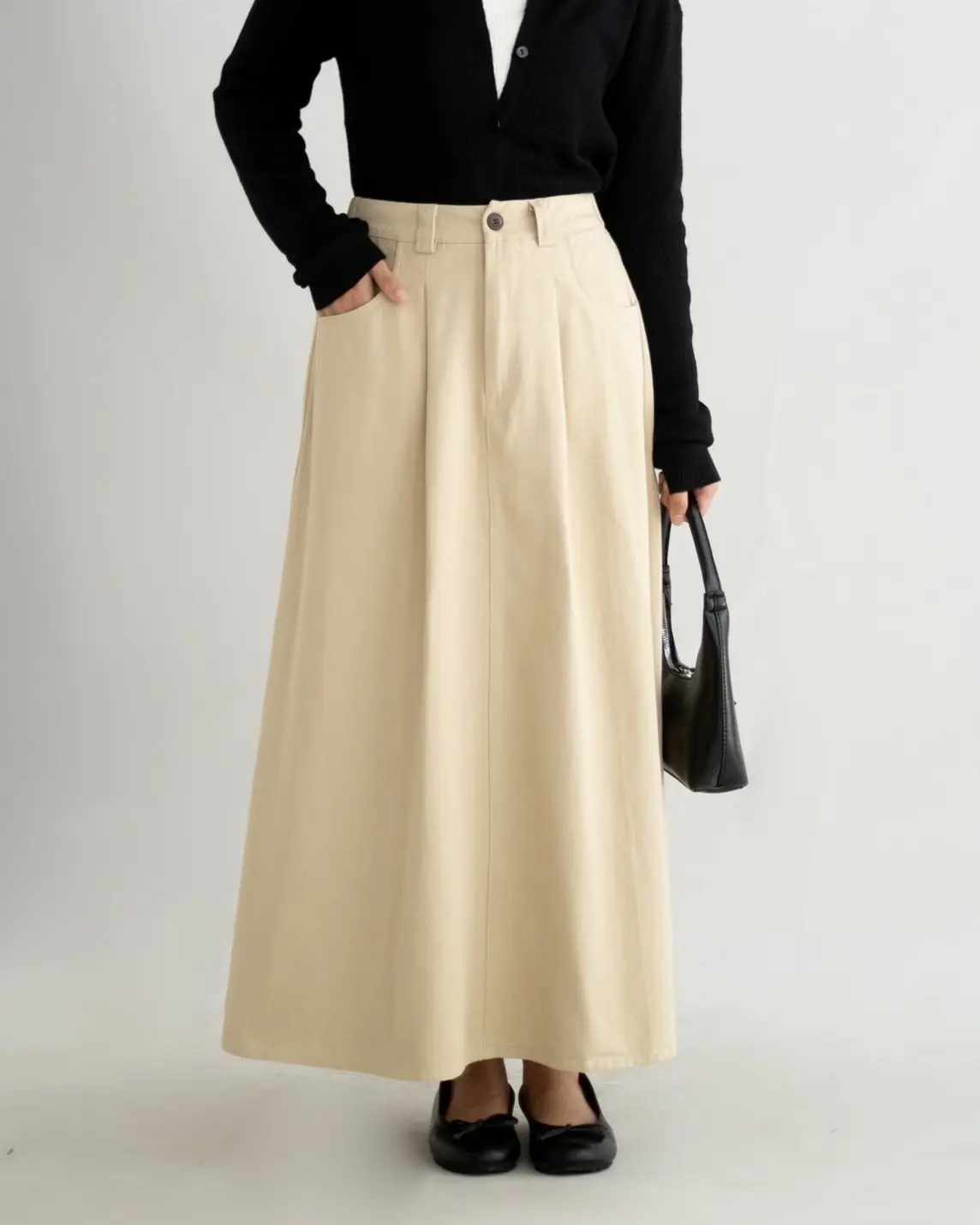 Alesha Skirt Kode 9122 Cream
