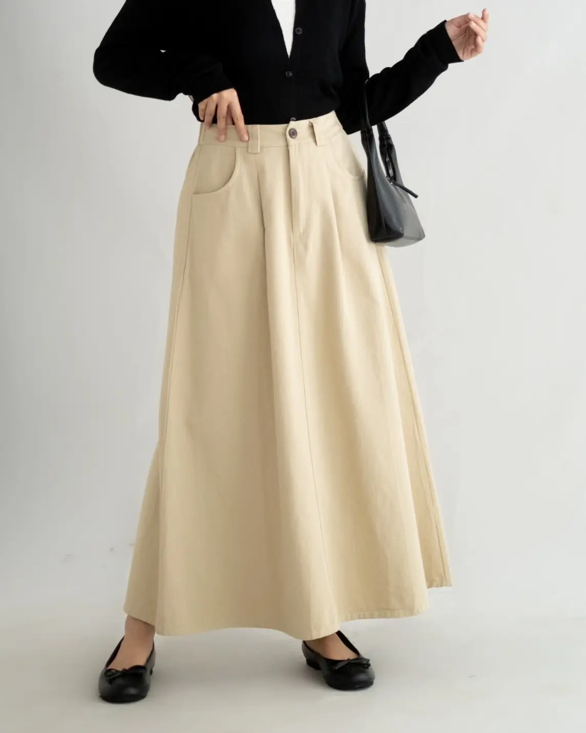 Alesha Skirt Kode 9122 Cream - Image 2