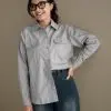 Asmira Shirt Grey - Image 2