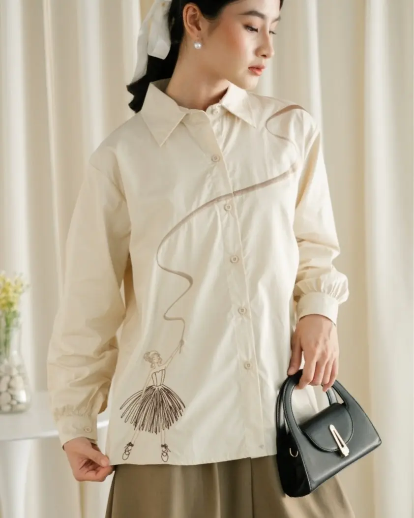 Ballet Shirt Beige