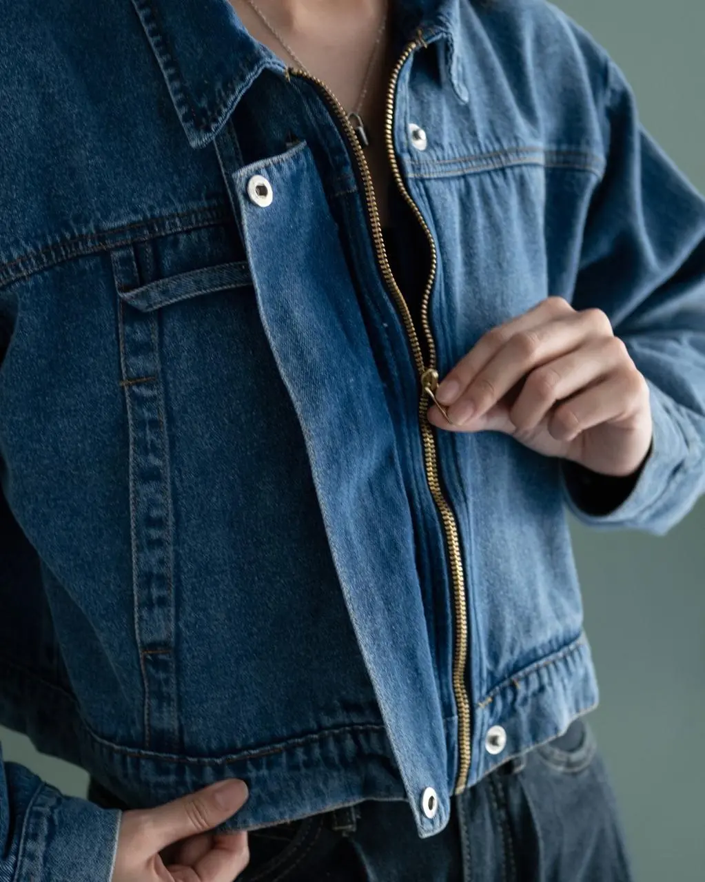 Barnia Denim Jacket Kode 1109 Acid - Image 2