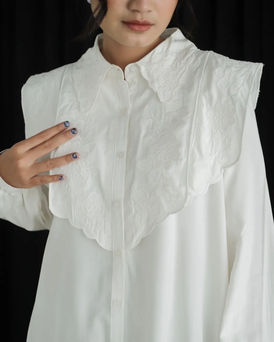 Beverly Shirt Kode 80031.11 Broken White - Image 3
