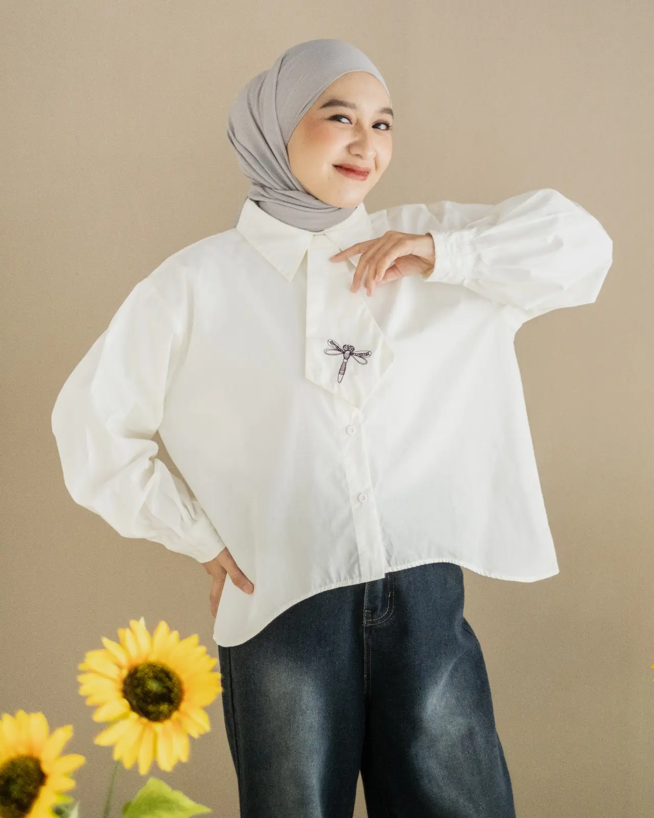 Deana Shirt Broken White