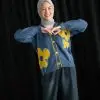 Emilia Cardigan Blue - Image 2