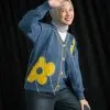 Emilia Cardigan Blue - Image 3