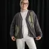 Emilia Cardigan Dark Grey - Image 2