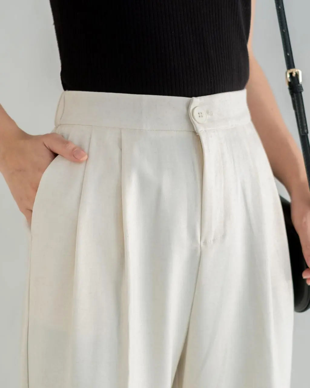Fazila Cullote Pants Kode 24990 Ivory - Image 3
