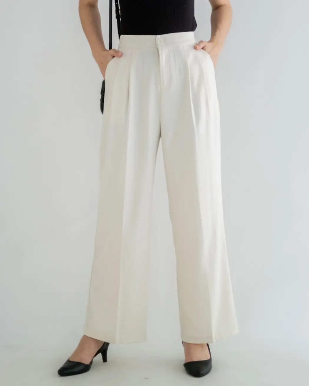 Fazila Cullote Pants Kode 24990 Ivory
