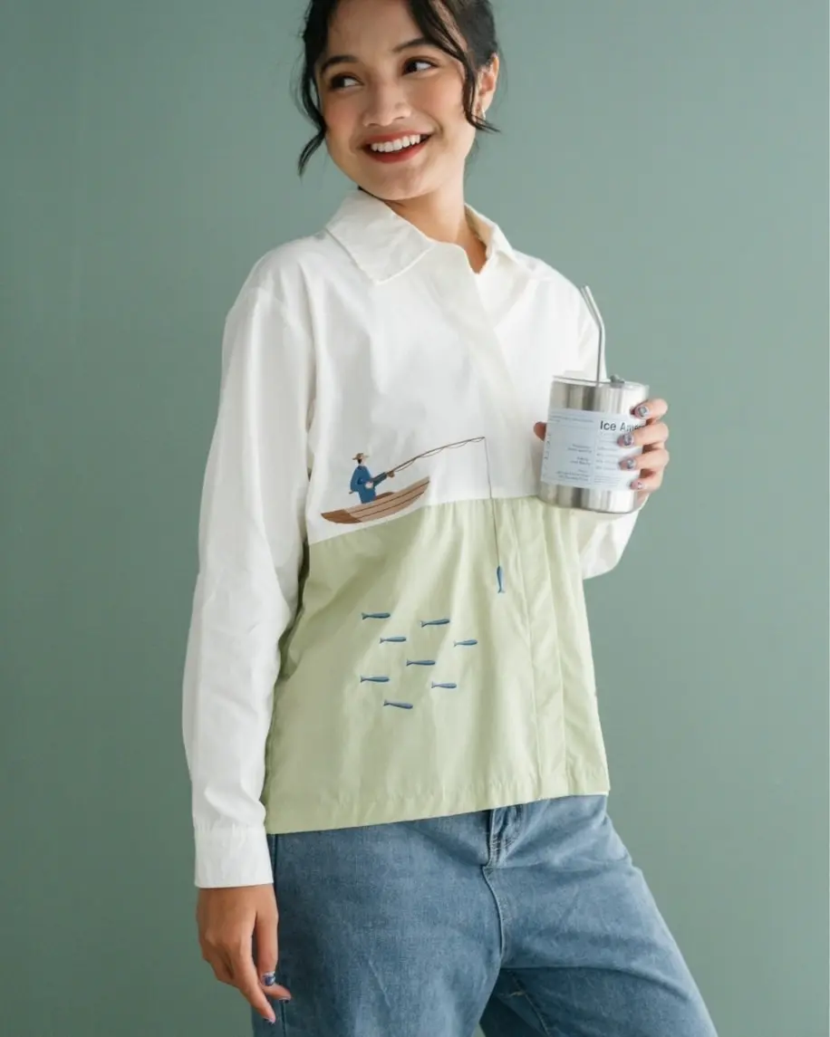 Alternative view of Fisher Shirt Mint