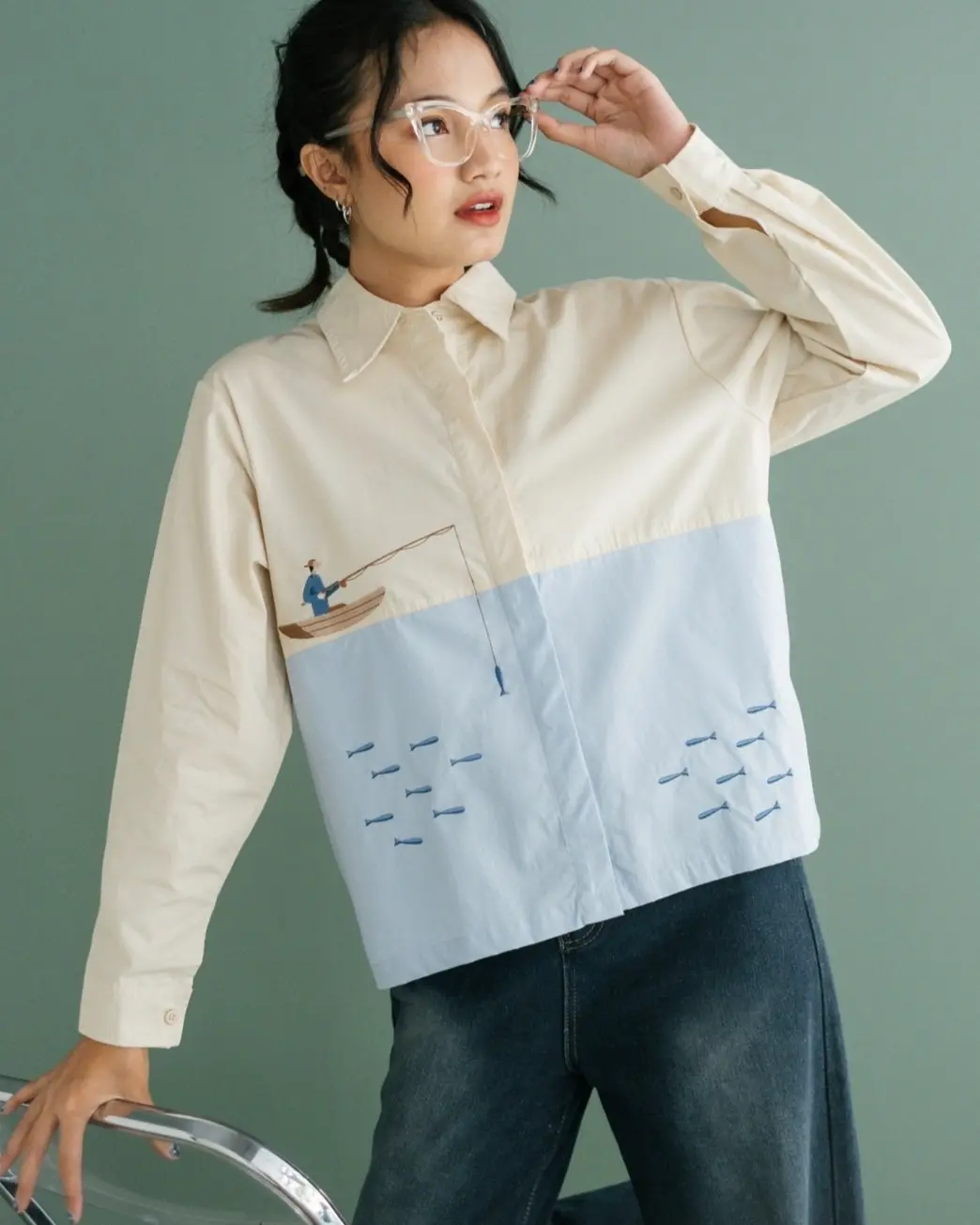 Fisher Shirt Beige