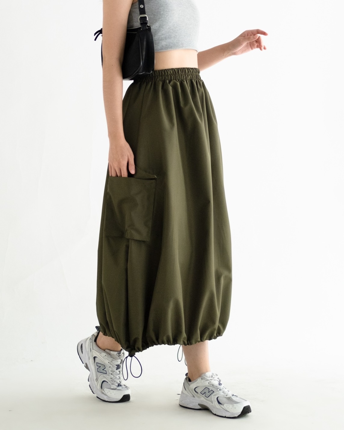 Gavya Cargo Skirt Kode 5722 Army - Image 2