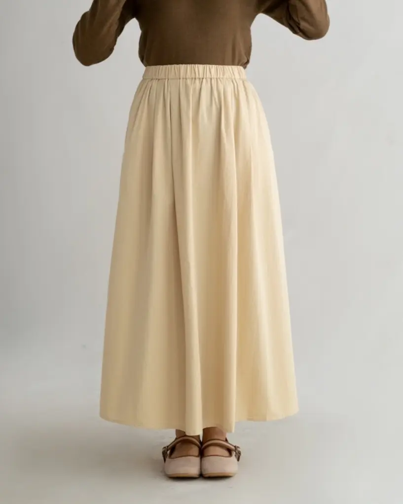 Ghalia Skirt Kode 1013F Cream
