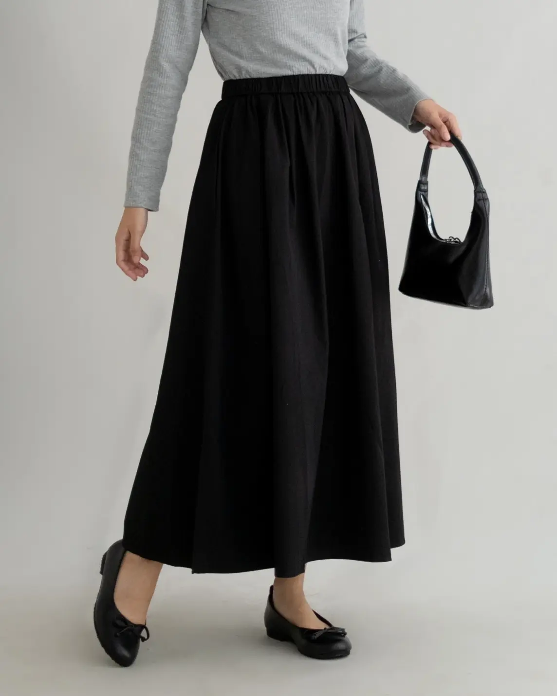 Ghalia Skirt Kode 1013F Black - Image 2