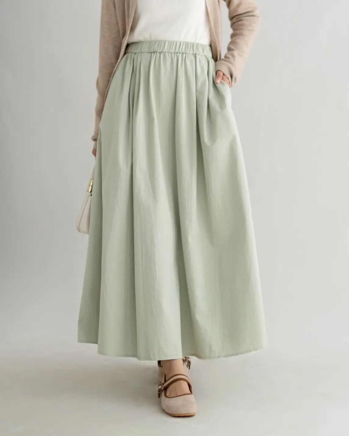 Ghalia Skirt Kode 1013F Mint