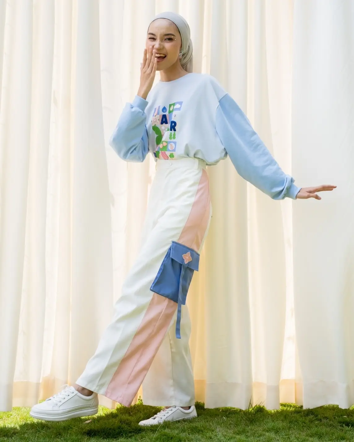 Jardin Graine Pants Broken White