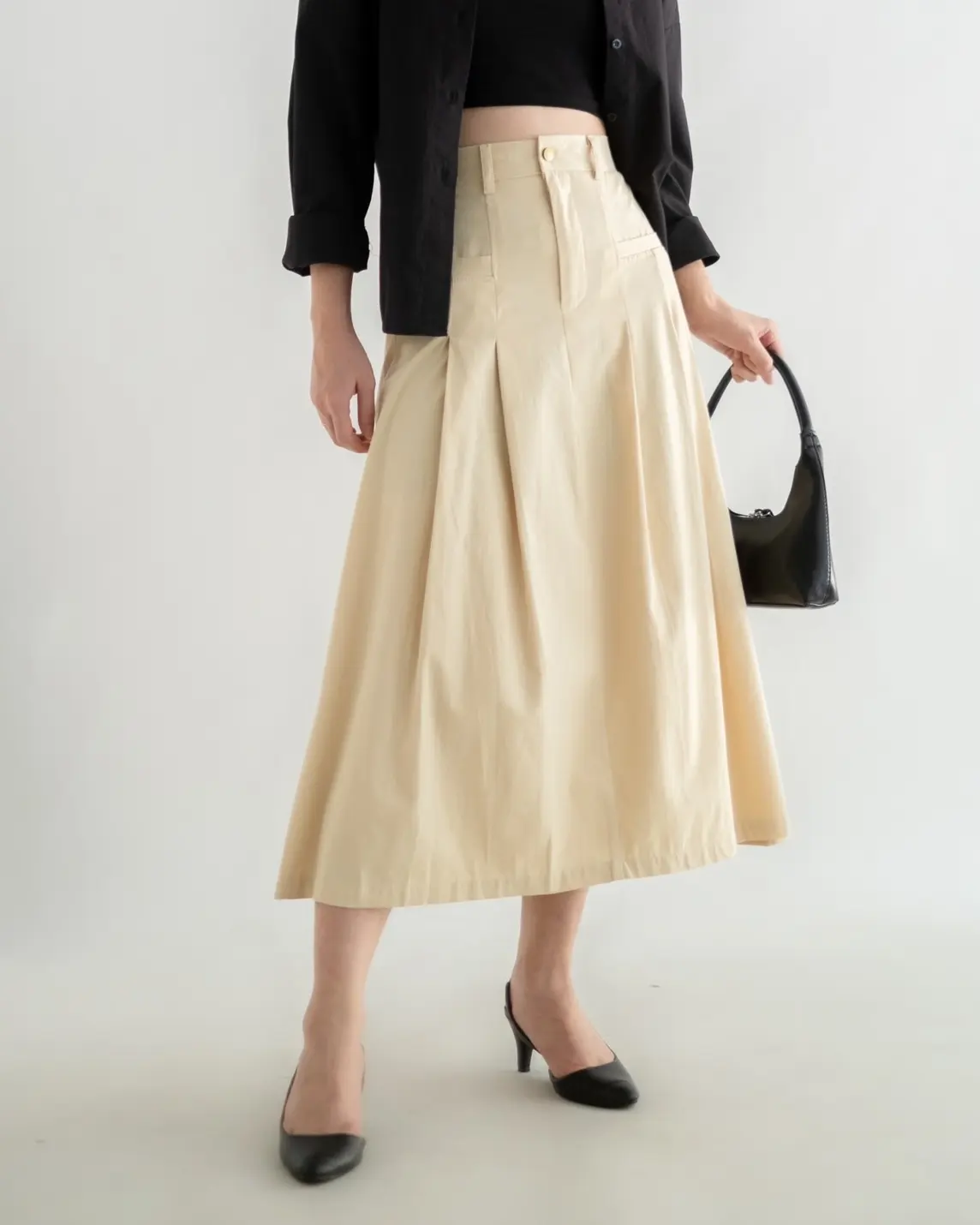 Harisya Skirt Kode F154 Cream - Image 3