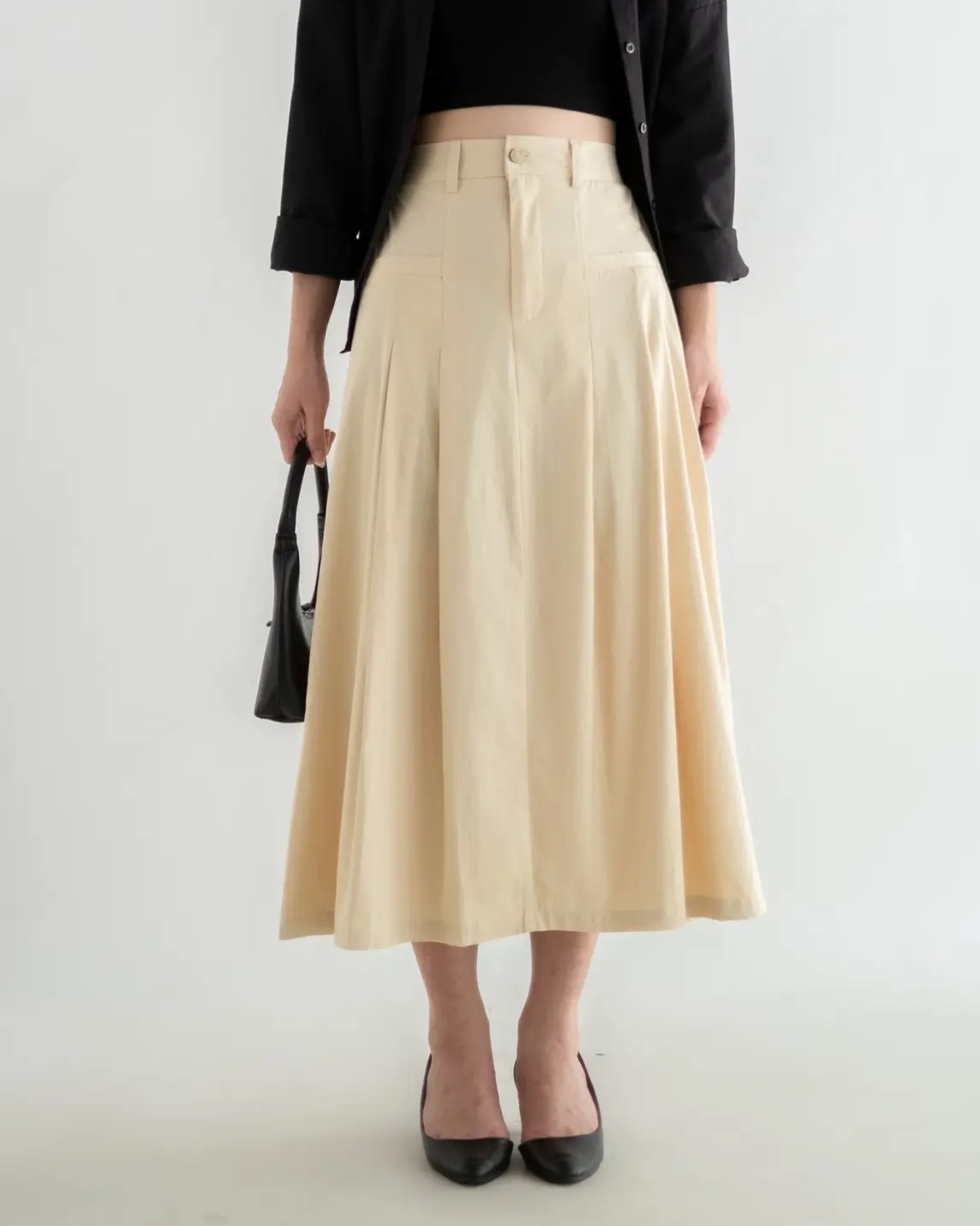 Harisya Skirt Kode F154 Cream