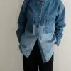 Ileana Denim Shirt Kode Lm4352 Dark Blue - Image 3