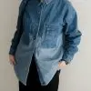 Ileana Denim Shirt Kode Lm4352 Dark Blue