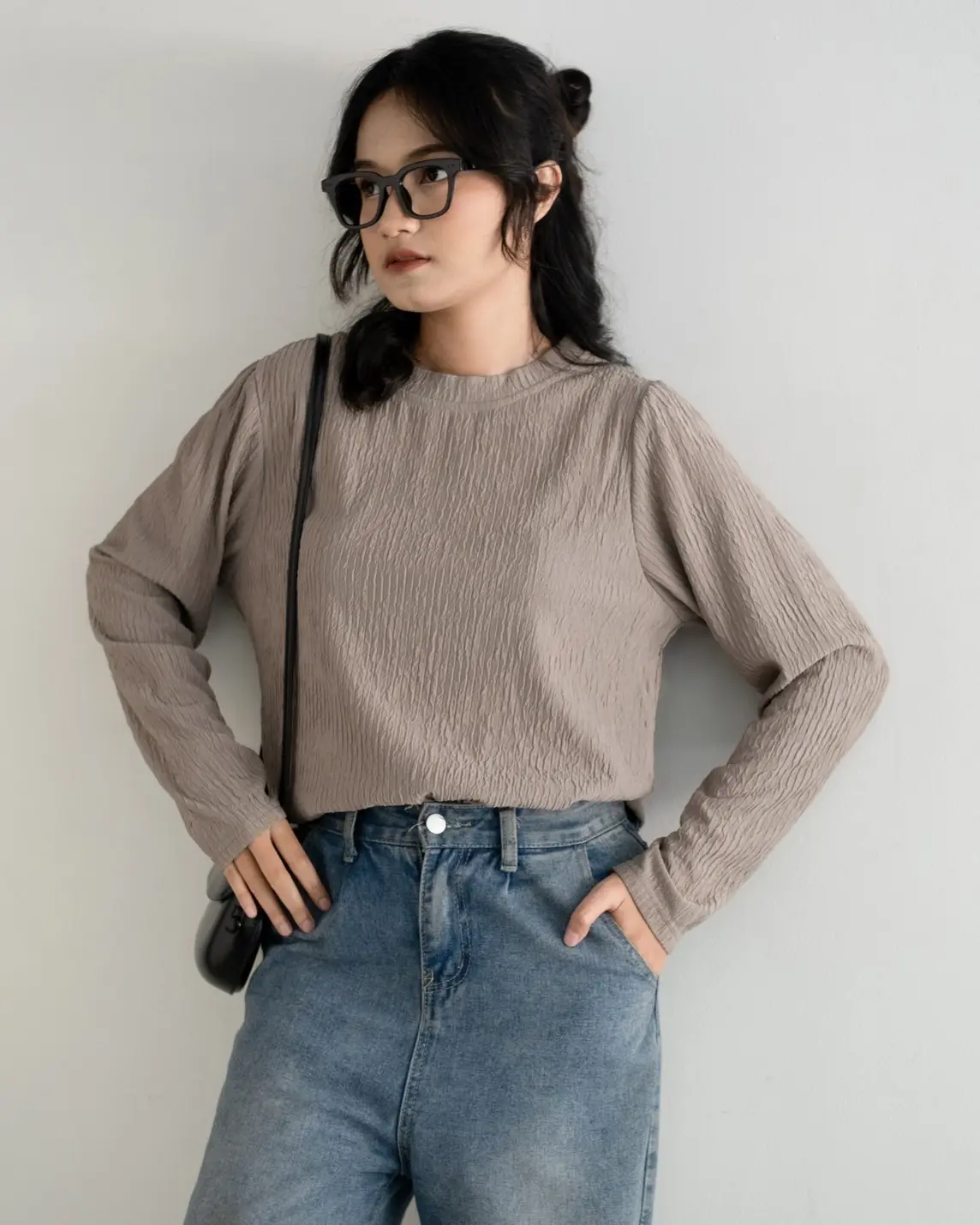 Janele Longsleeve Kode 983 Khaki