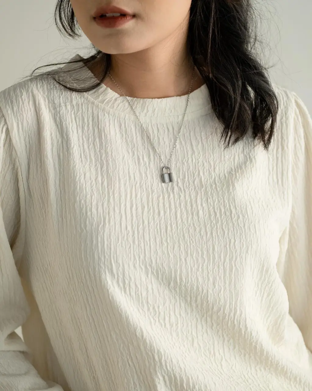 Janele Longsleeve Kode 983 Beige - Image 2