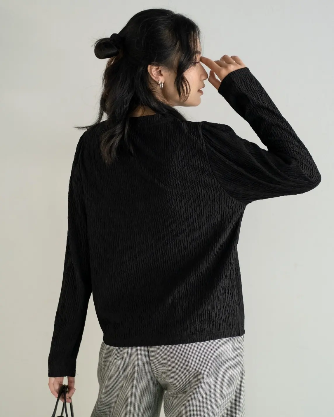 Janele Longsleeve Kode 983 Black - Image 3