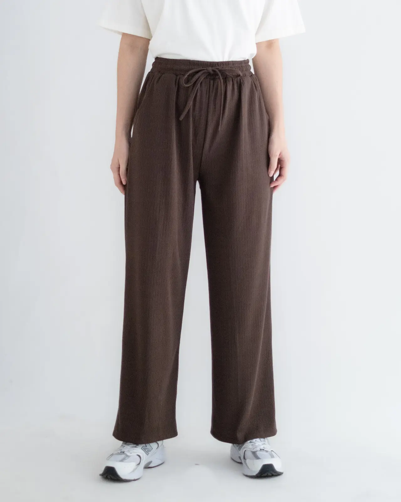 Janesha Cullote Pants Kode 2550 Coffee - Image 3