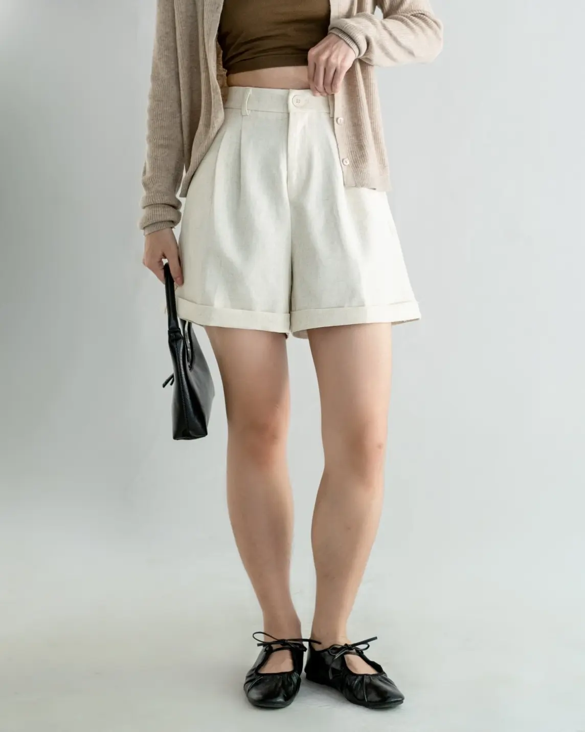 Janeva Short Pants Kode 242233 Ivory - Image 2