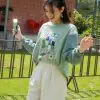 Jardin Aggie Sweater Sage Green - Image 2